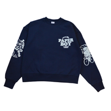 Load image into Gallery viewer, PAPERBOY CREWNECK (NVY)
