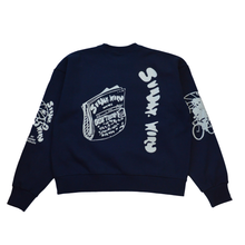 Load image into Gallery viewer, PAPERBOY CREWNECK (NVY)
